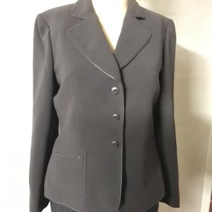 NWOT 💥Tahari Arthur Levine Brown blazer💥